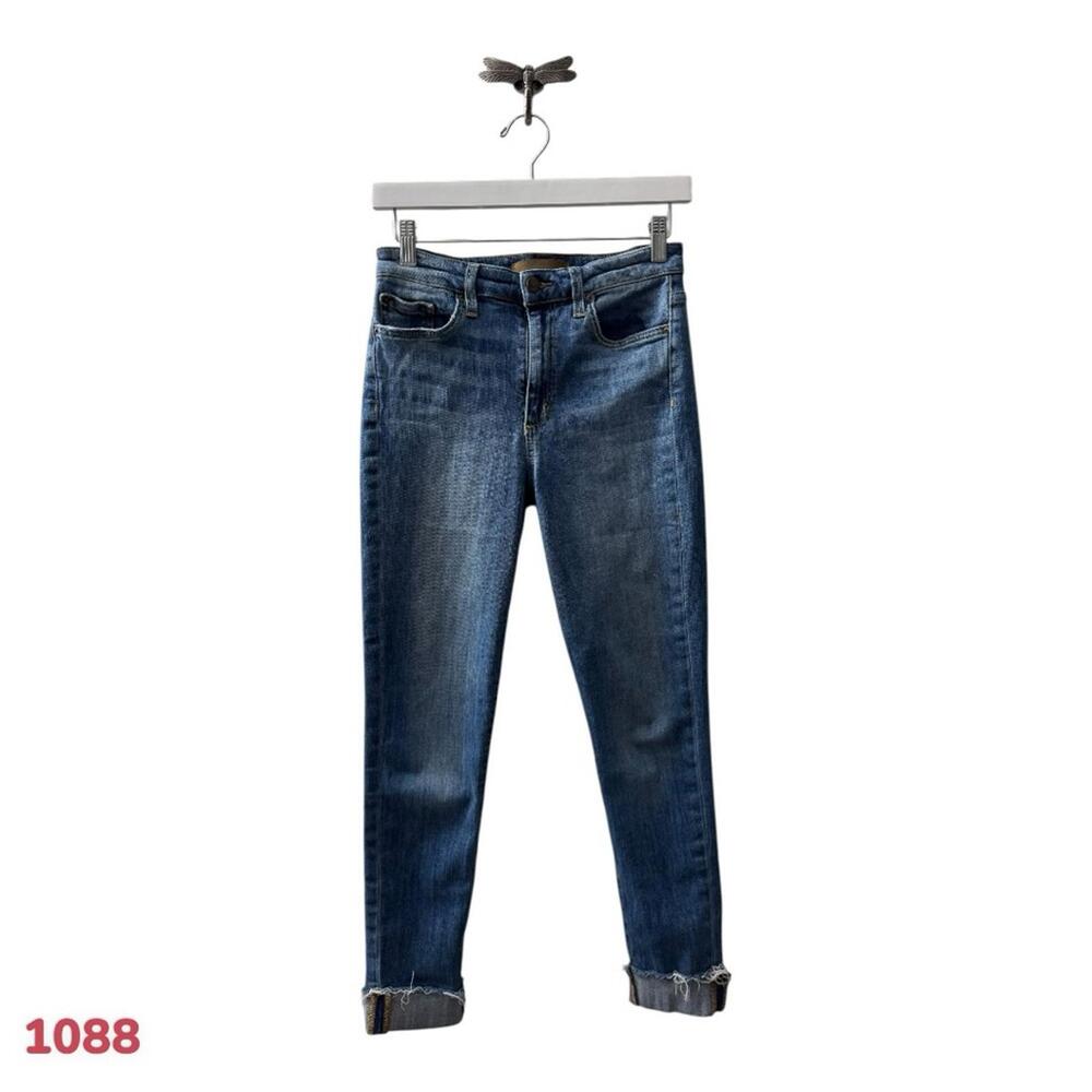 1088 Joes Jeans Size 28 (27x25) The Charlie High Rise Skinny Crop Ankle Stretch